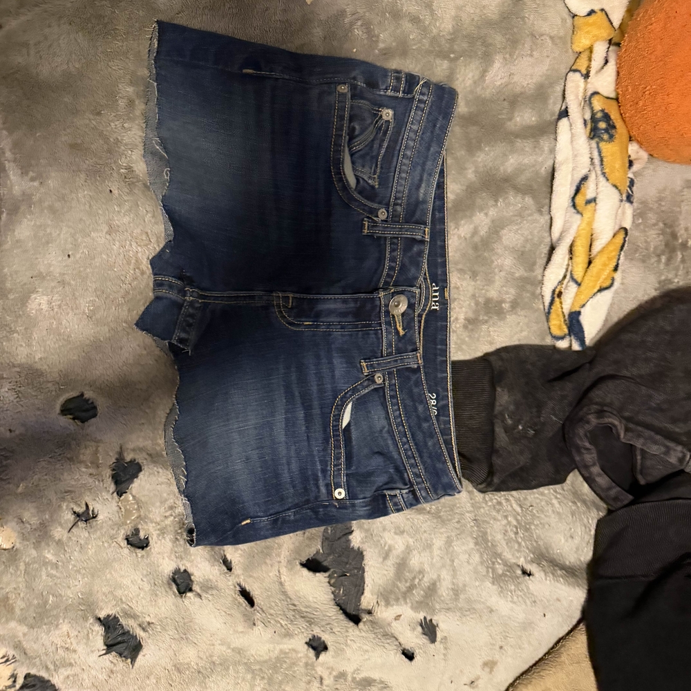 Women's Blue Denim Shorts